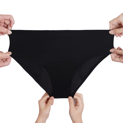 Leak Proof Period Underwear for Women, Heavy Flow Menstrual Panties, Seamless No Show Briefs for Maximum Comfort
